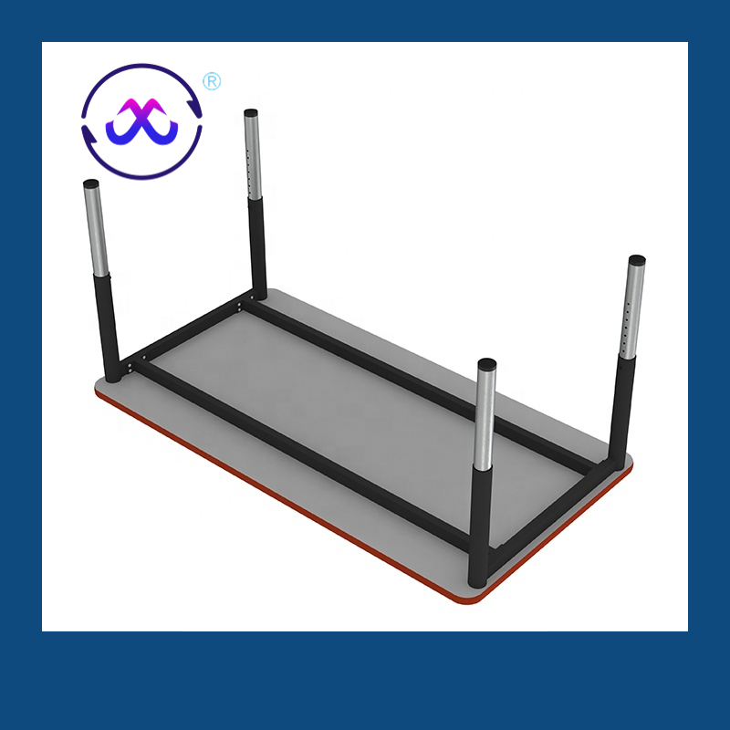 Customized Eco-Friendly Manual Height Adjustable Desk Chair Single Classroom Furniture for Kids Educational Equipment