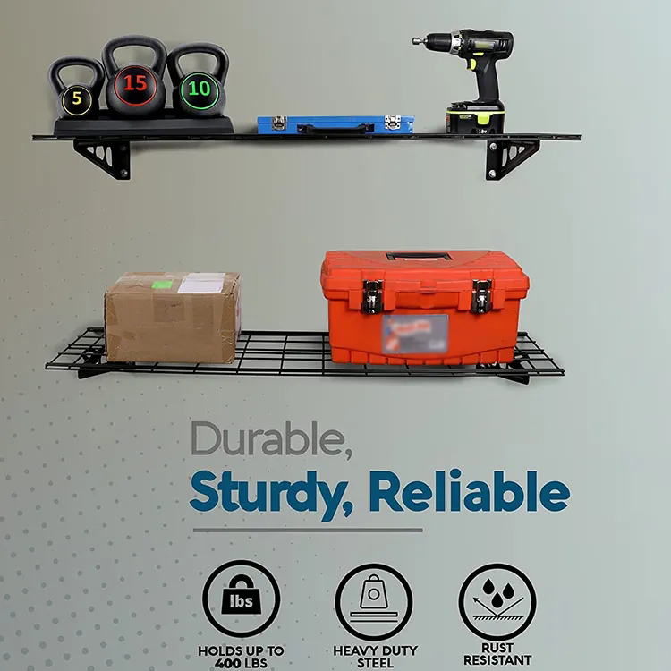 Jh-Mech Storage Floating Easy Installation Wall Mounted Garage Wall Shelf