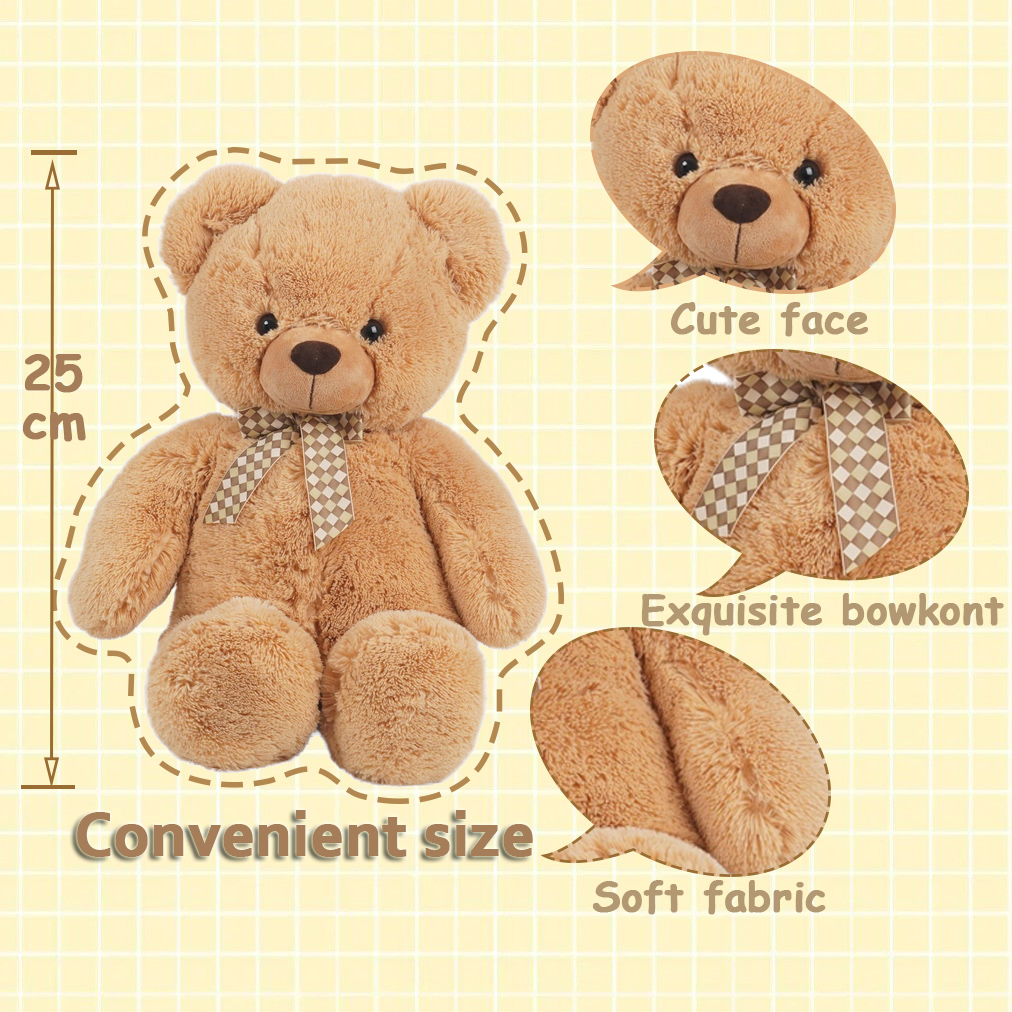 Hot Sale Wholesale Giant Big Cute Teddy Bear Soft Customized Size Plush Bear Skin Toy Gift