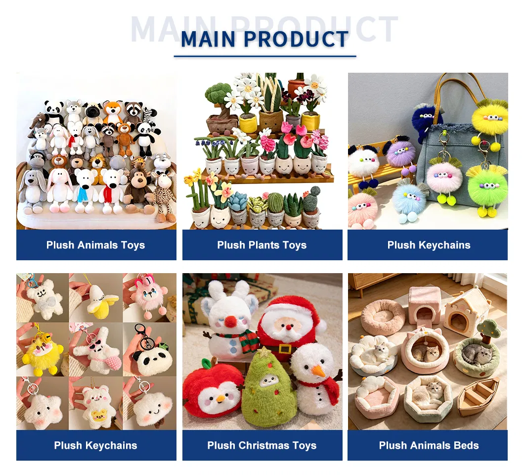Fine-Quality Plush Doll Baby Toy Custom Cotton Plush Toy for Promotional Gifts