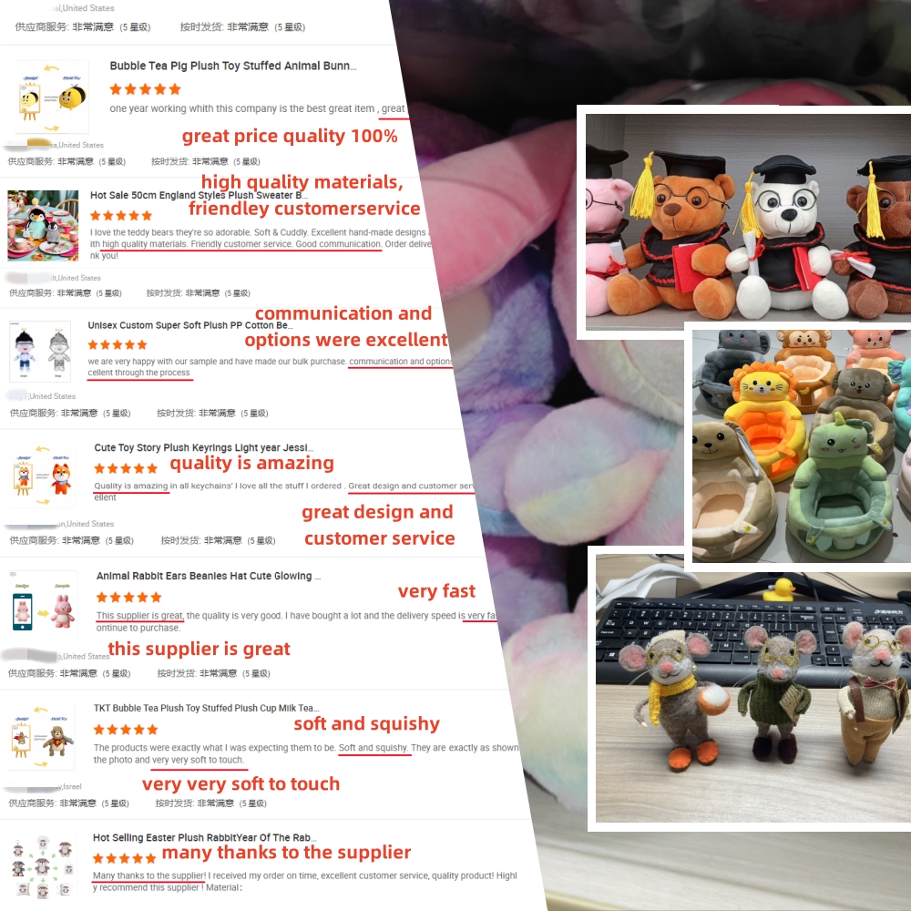 Custom Wholesale Design Stuffed Animal Toys Good Selling Modern Design Plush Animal Toys Price Popular Custom Stuffed Animal