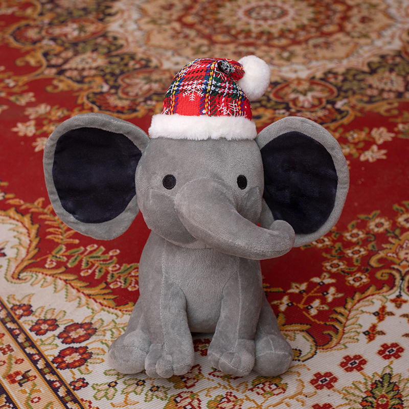 Wholesale Stuffed Animal Little Elephant Plush Toy Kids Birthday Gift Cute Big Ears Christmas Elephant Plush Doll