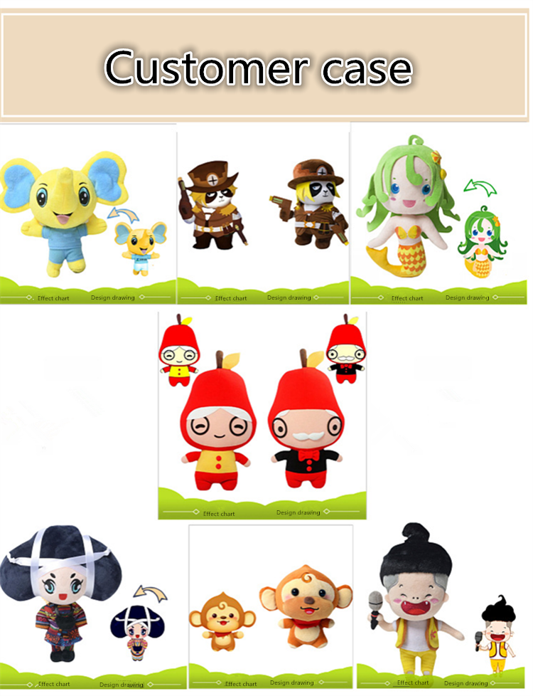Custom Plush Toy Detail