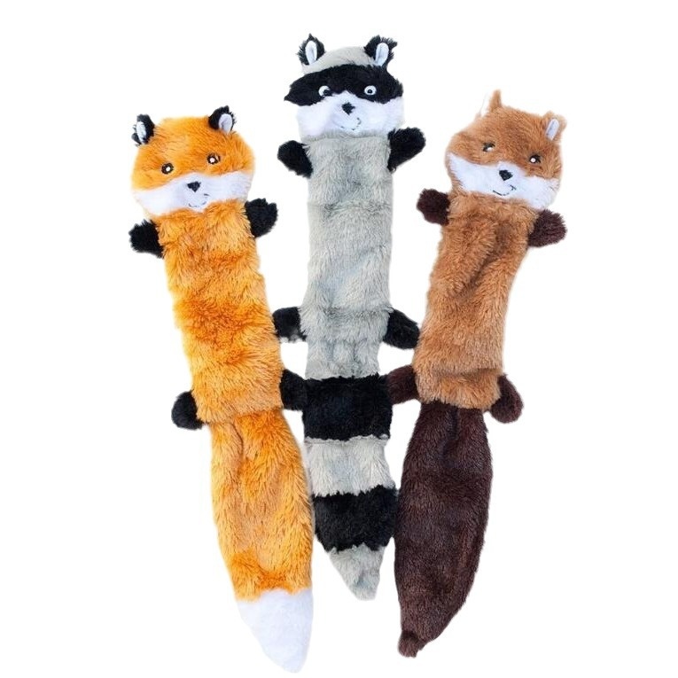 Three-piece Pet Toy Set Plush Educational Durable Chewable Sound-making Dog Sound Toys
