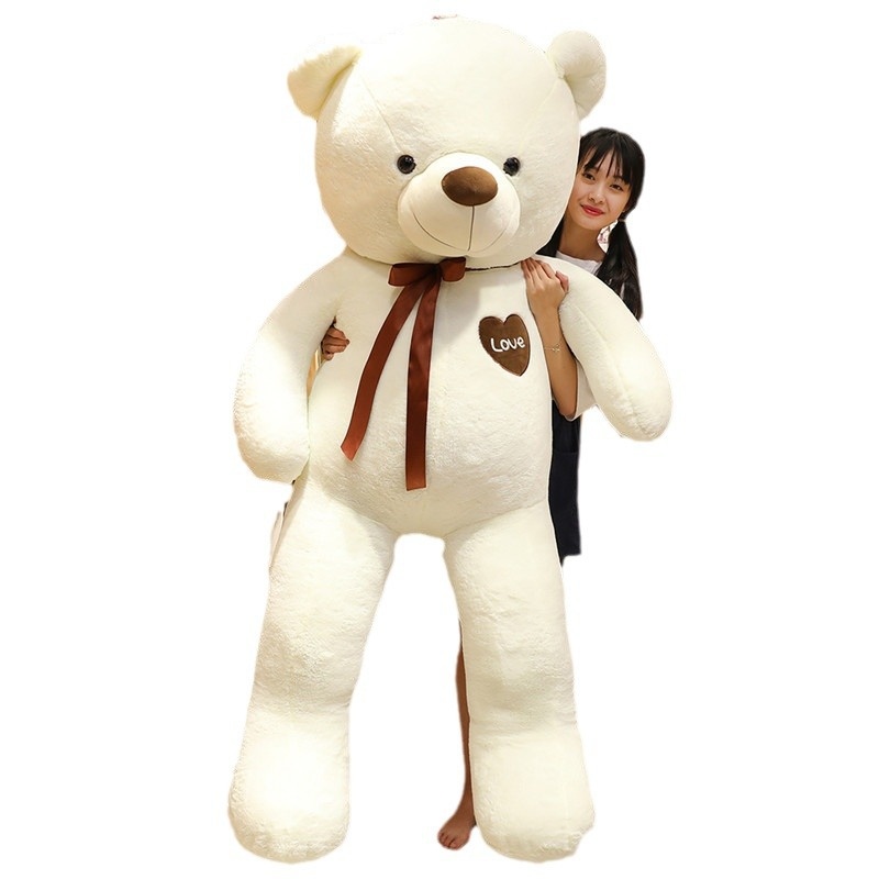 Large Hug Teddy Bear Plush Toy Bed Pillow Super Soft Plush PP Cotton Filling Birthday Gift Women Custom Colorful Weighted Relief