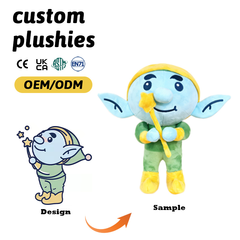 Customized Mascot Design for Company Event Advertising Campaign Premium Plush Fabric CE Certified Custom Mascot Plush