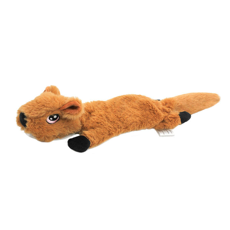 Wholesale Eco-friendly Cute Plush Dog Toy With Sound For Interactive Pet Training;