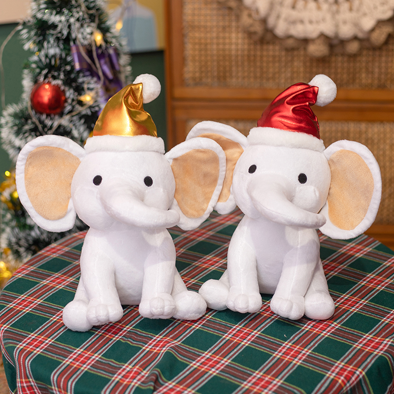 Wholesale Stuffed Animal Little Elephant Plush Toy Kids Birthday Gift Cute Big Ears Christmas Elephant Plush Doll