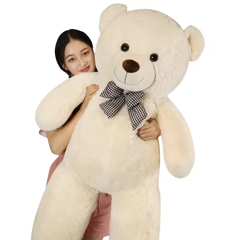 Large Size 120cm Plush Giant Teddy Bear with PP Cotton Filling for Bedroom Decorations Accessories Wholesale