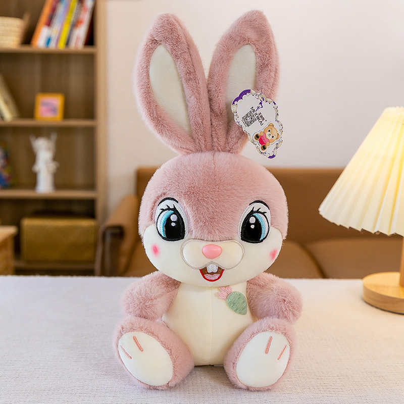 2026 Hot Selling Custom Plush Stuffed Cartoon Rabbit Toy for Kids