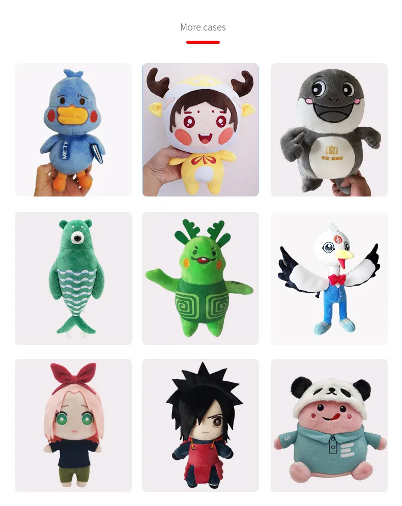 Customized Enterprise IP Mascot Plush Toys