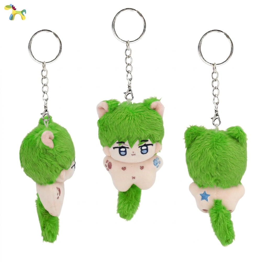 Custom Plush Mascot Doll, Mini Anime Game Character Figure for Fans, Collectible Soft Toy and Gift