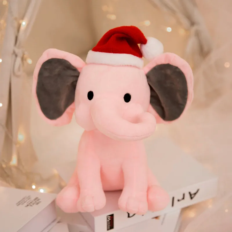 Couple Baby Elephant Stuffed Toy Pacify Pillow Plush Doll