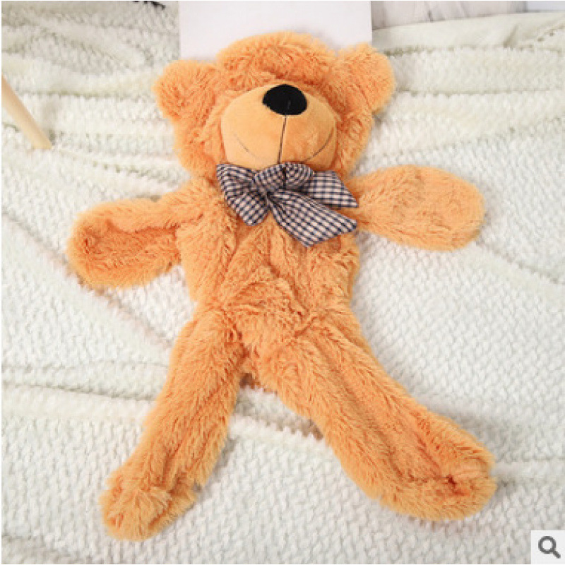 Giant Teddy Bear Velvet Shell Hugging Plush Toy Stress Relief Mesh PP Cotton Filling Three-color Youth Wholesale