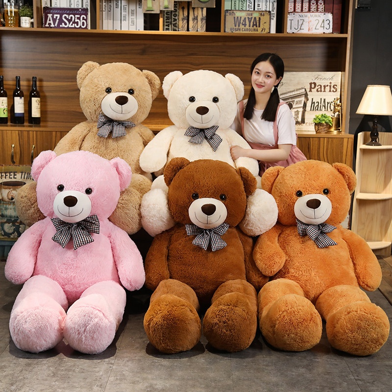 Wholesale Classic Brown Plush Teddy Bear Toys From China Fluffy Teddy Bear Big Giant Teddy