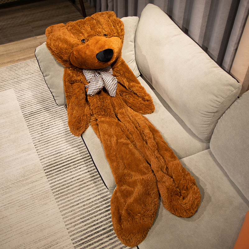 Yangzhou Manufacturer Custom PP Cotton Filled Giant Teddy Bear Plush Toys with Stress Relief Function Soft Material Custom Sizes