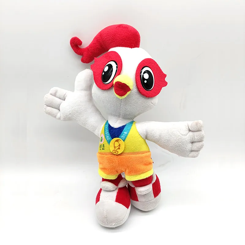 Custom Mascot Stuffed Plush Lion Dance Turkey Plush Toy Samples Make