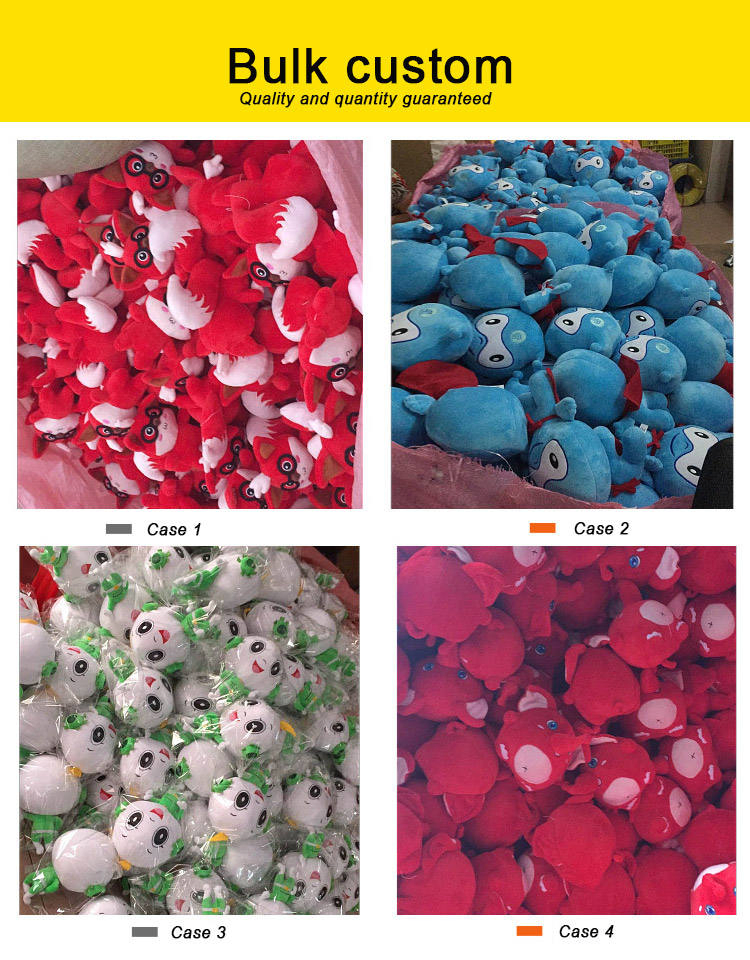 Hot Selling Custom Stuffed Dolls Character Derivative Soft Plush Toys Customized