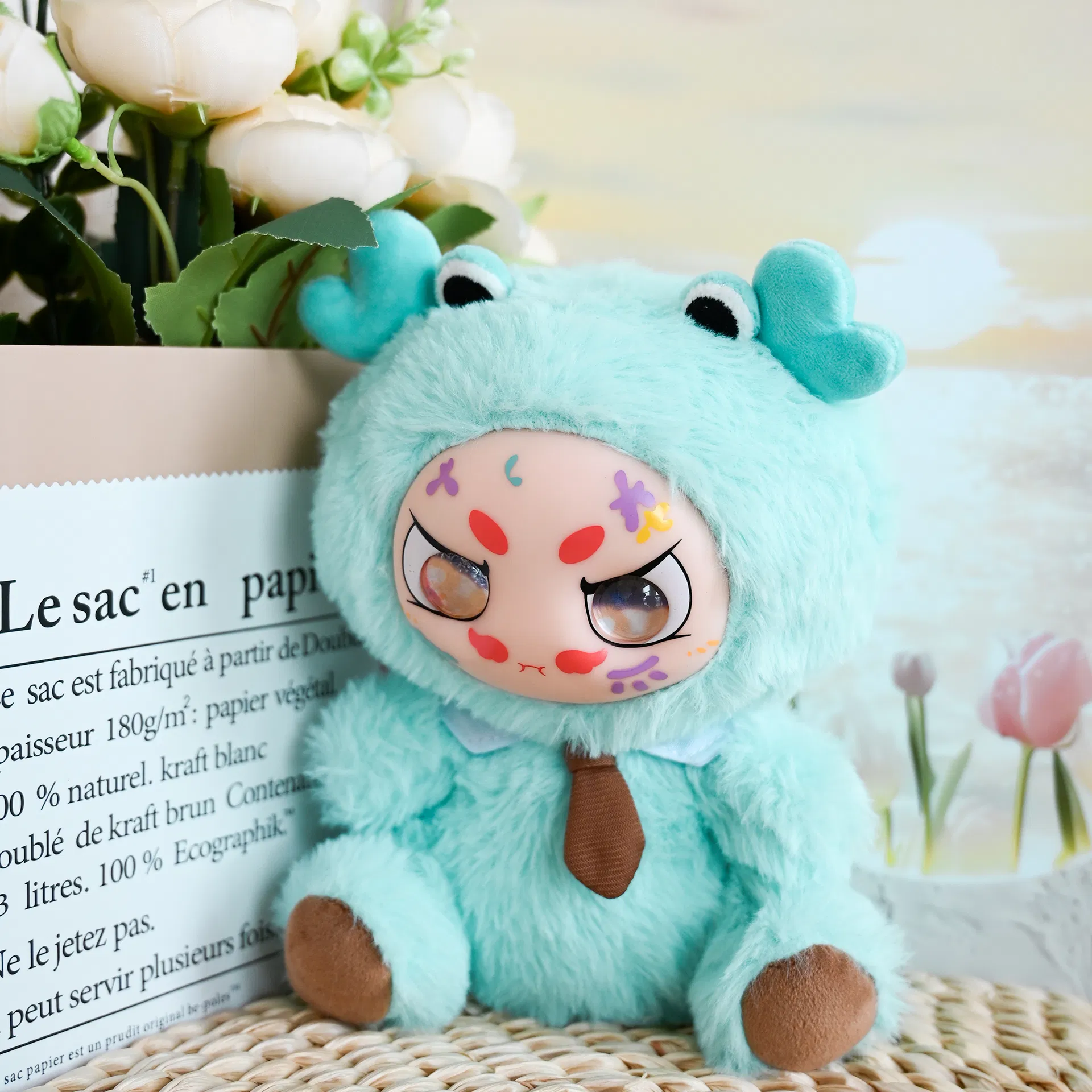Vinyl Face Plush Toy Detail 6