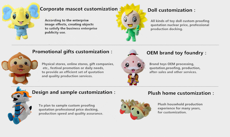 Custom Plush Toy Detail