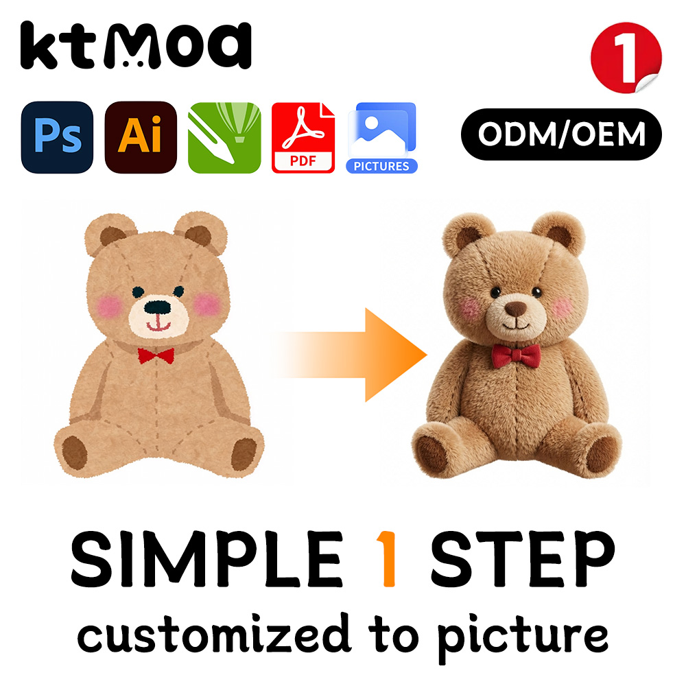 Custom 16cm Super Soft Plush Bear Toy with PP Cotton Filling Stress Relief Children's Gift Collectible Miniature Figurine