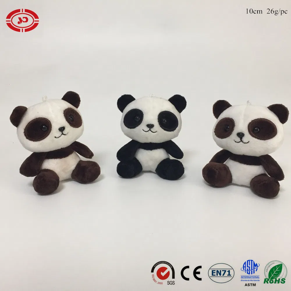 Plush Panda Soft Sitting Stuffed Animal Toy Promotional Keychain Gift