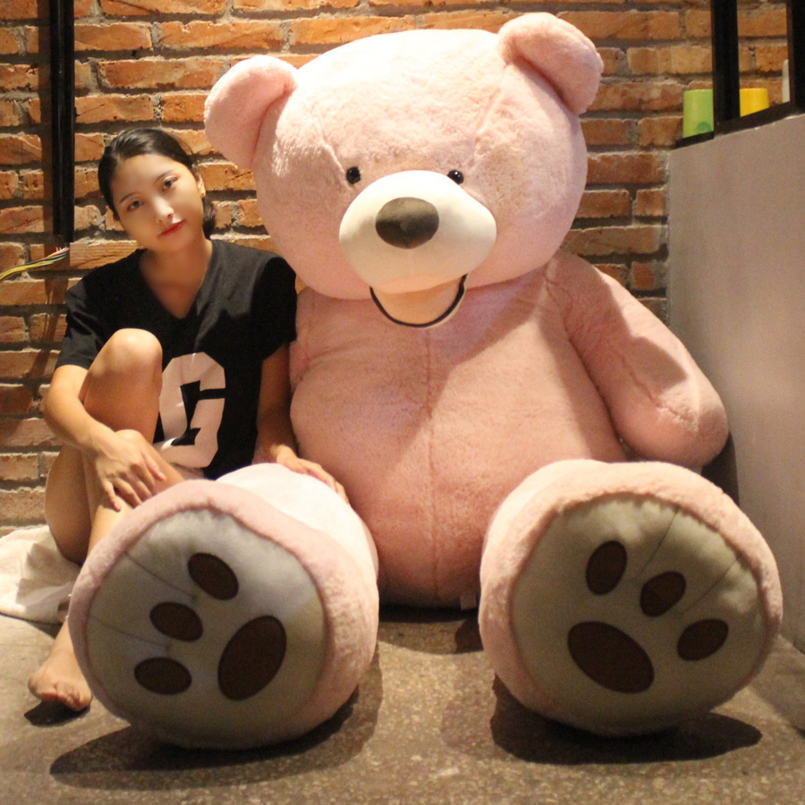 OEM ODM Human Size Animals Peluche Giant Bear 100cm 130cm 160cm 200 Cm 260cm Large Cute Big Teddy Bear Plush Toy