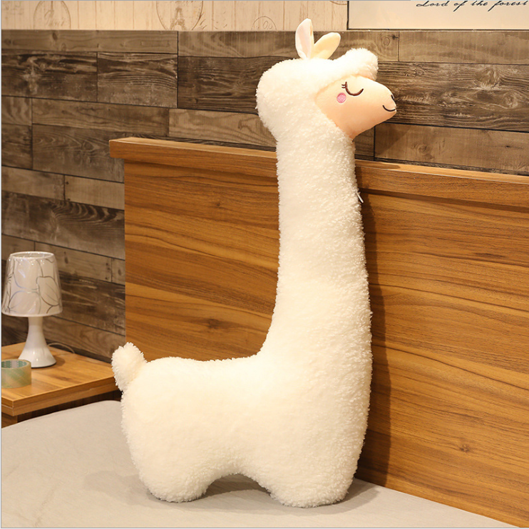 Big Size Cute Shape Animal Alpaca Stuffed Hold Pillow Custom Sheep Plush Toy Giant Alpaca Plush Toy