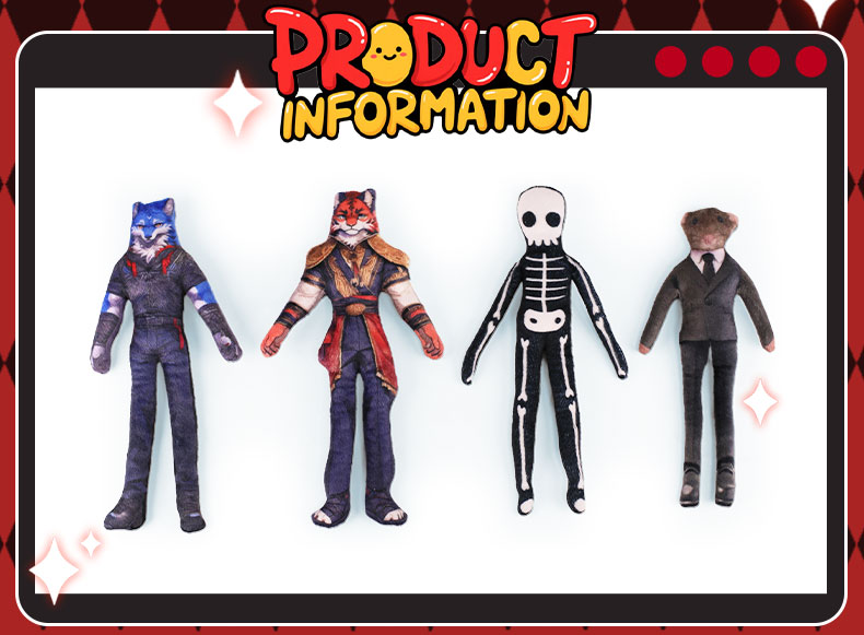 Anime Articulated Plush Doll 4