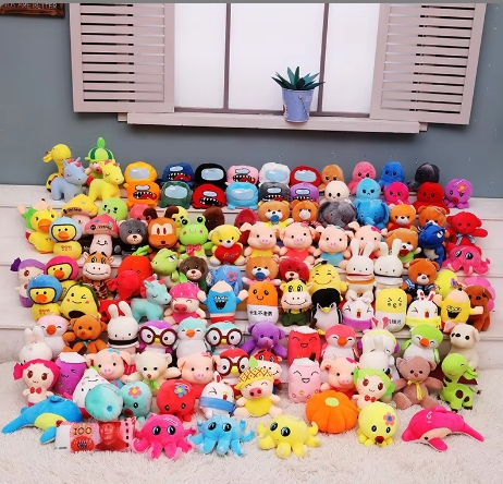 Factory Wholesale 3 4 6 8 12 Inch Custom logo Christmas Soft Stuffed Animal Gifts Plush Toy