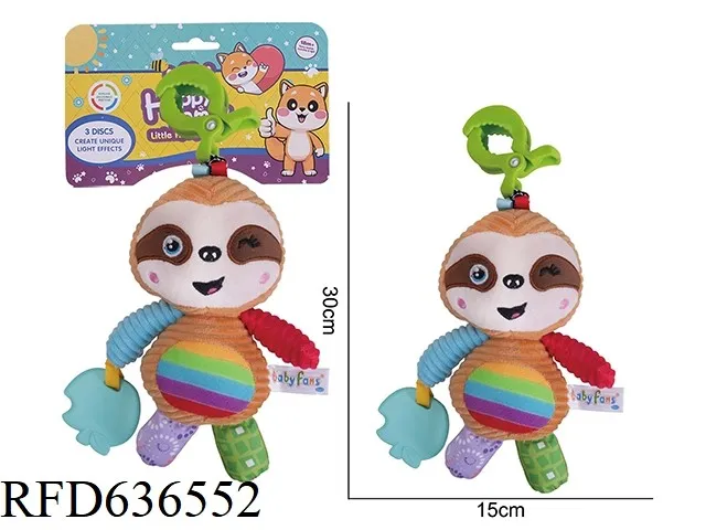 Hanging Rattle Plush Animal Musical Toys Newborn Baby Doll Toys