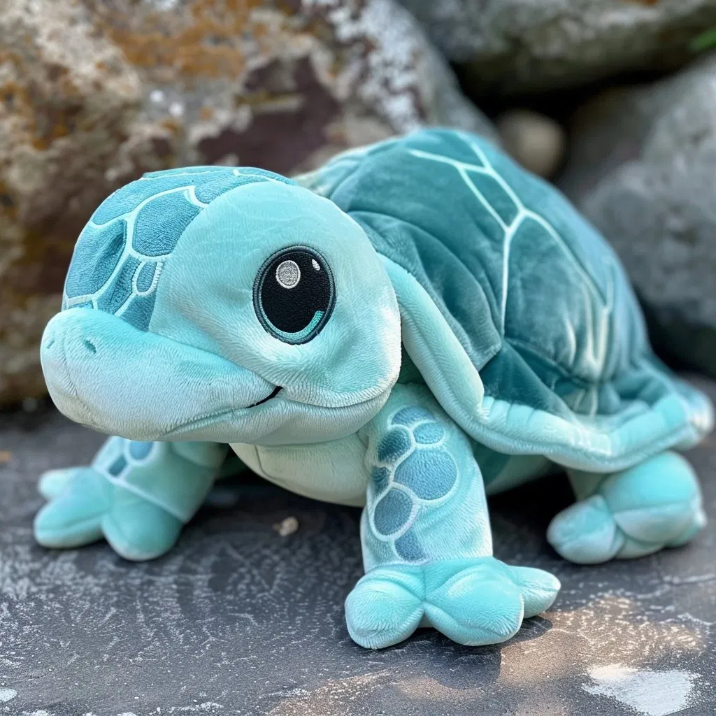 Cute Cartoon Stuffed Marine Turtle Tortoise Mossback Custom Plush Toy