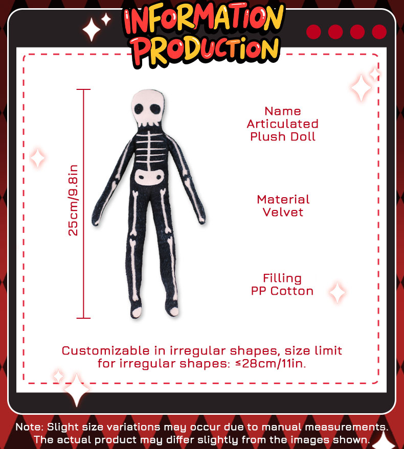 Anime Articulated Plush Doll 3