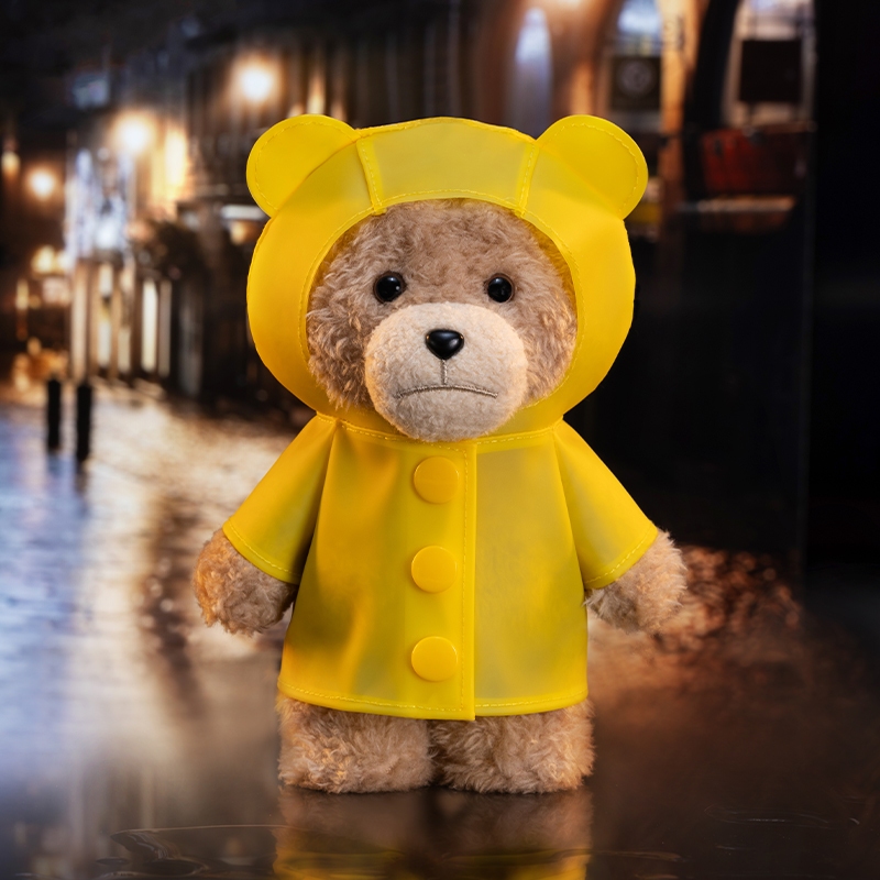 For Pop Mart Original Ted2 Bear Series PVC Blind Box Plush Doll Cute Keychain Toy and Home Decorations for Holidays and