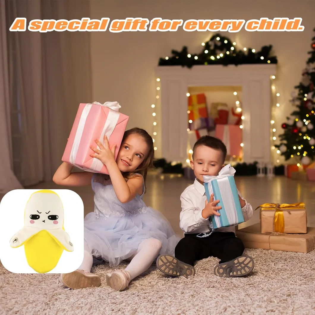 Interactive Banana Plush Toy battery compartment details