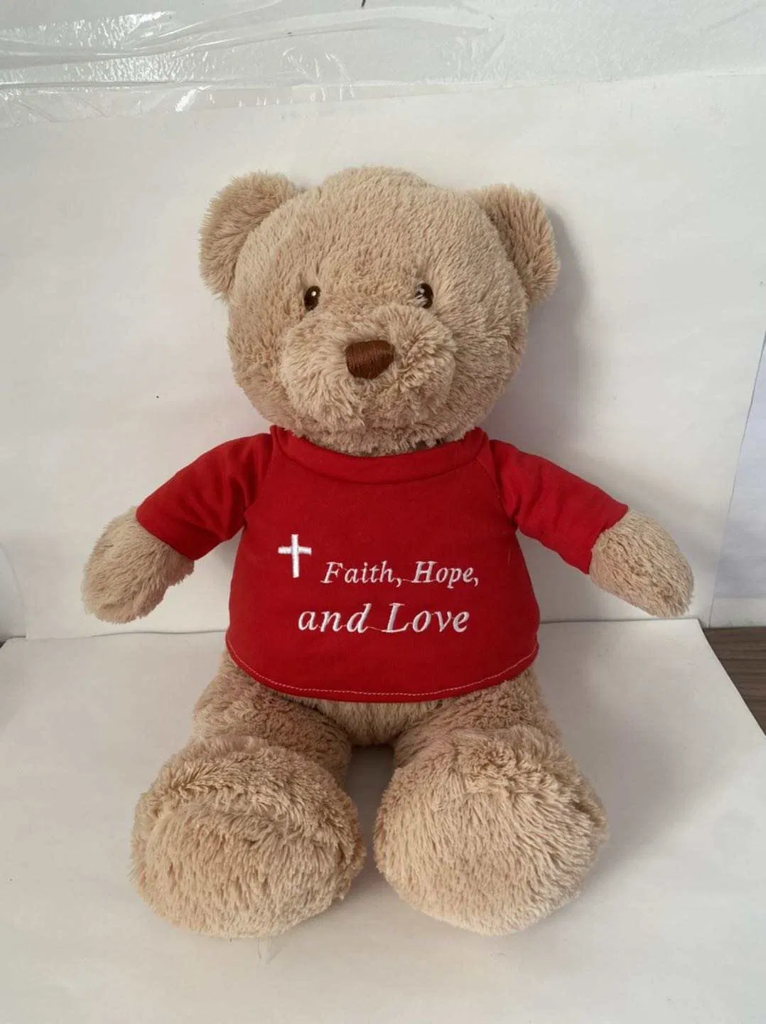 Customizable Personalized Soft Brown Plush Animal Custom Teddy Bear Kids Baby Toy for Kids