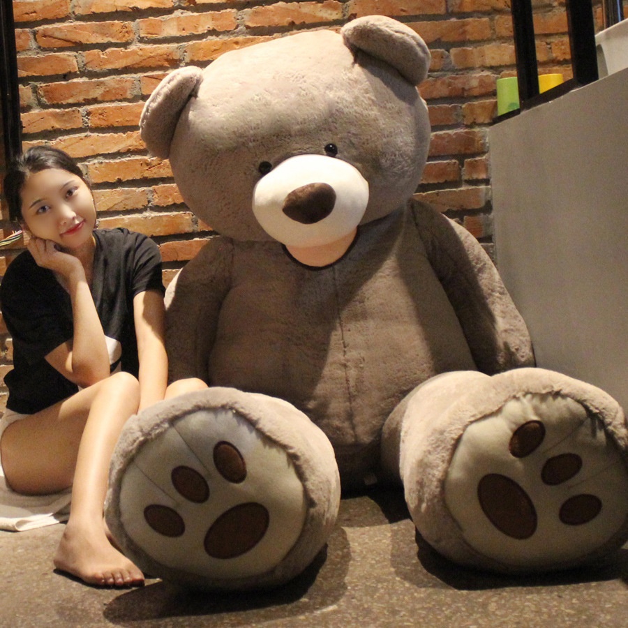 OEM ODM Human Size Animals Peluche Giant Bear 100cm 130cm 160cm 200 Cm 260cm Large Cute Big Teddy Bear Plush Toy