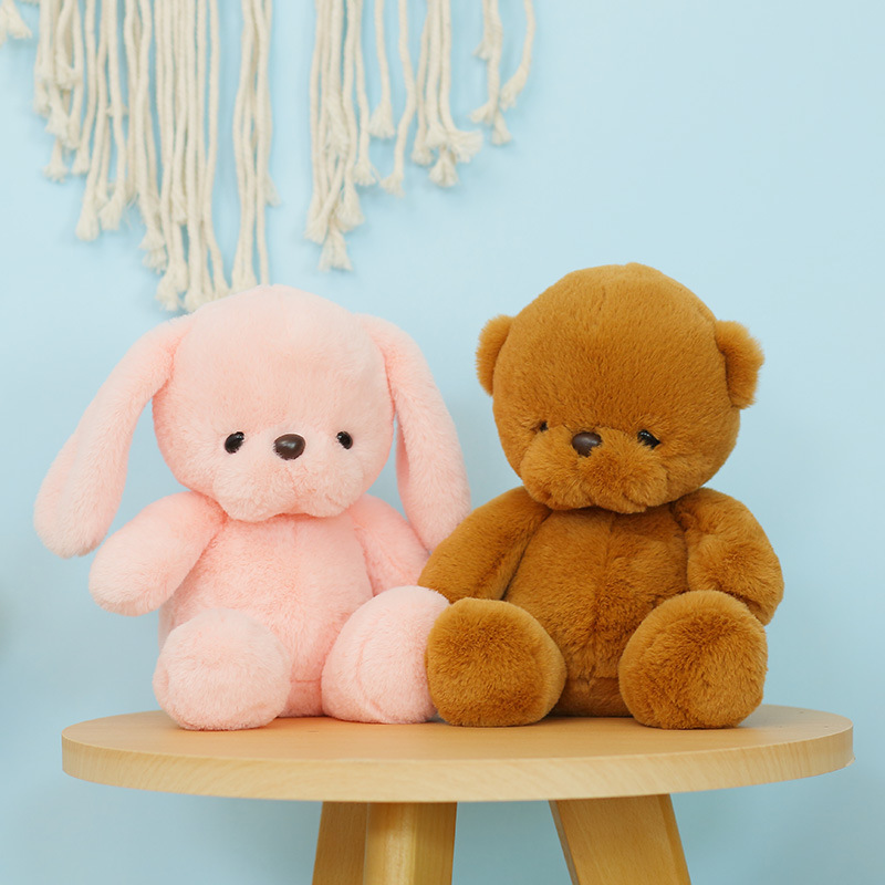 Cat, Elephant, Bear, Rabbit, Dinosaur Plush Toys, Stuffed Animals, Cute Dolls, Girls' Children's Birthday Gifts
