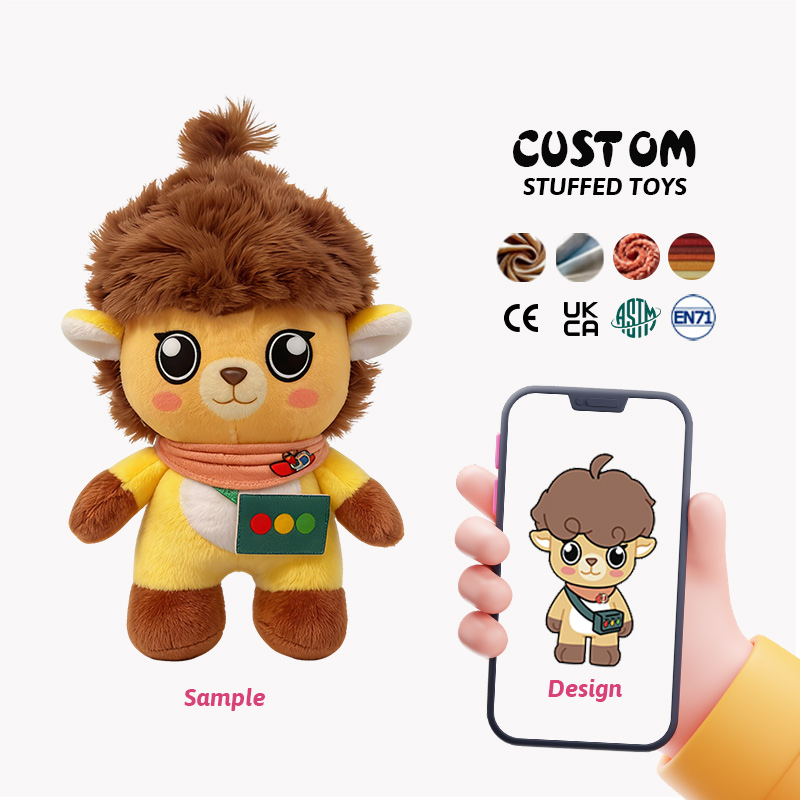 OEM Custom Plush Mascot High Quality Custom Stuffed Toy By Your Provided Image Plush Manufacturer