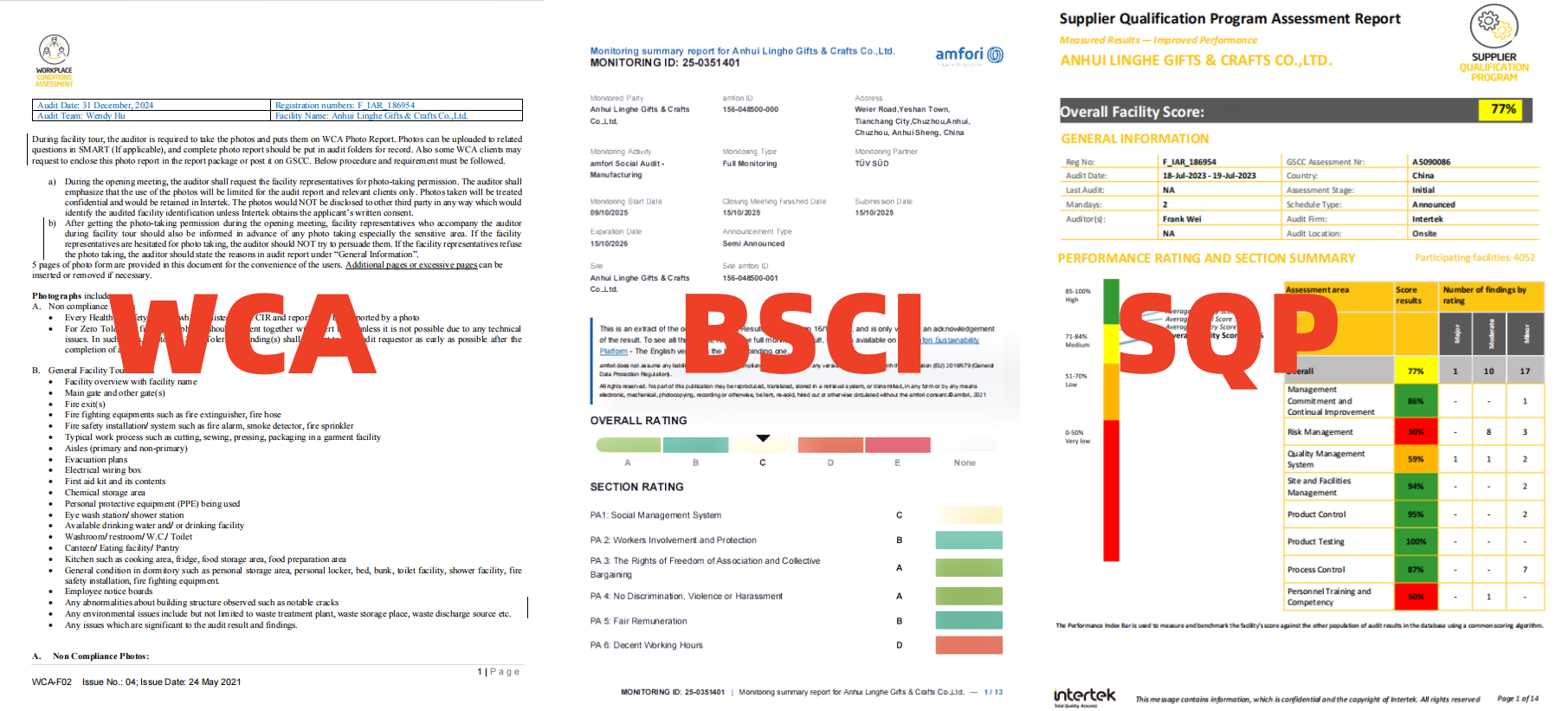 Industry Certifications