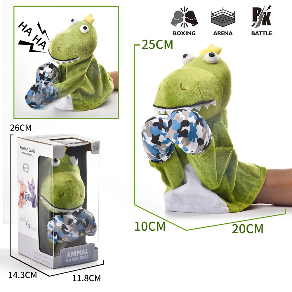 Plush Monkey Hand Puppets Details 3