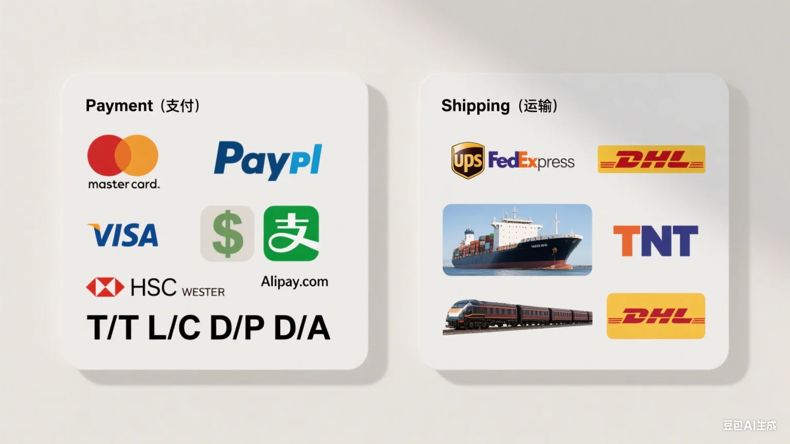 Payment and Shipping