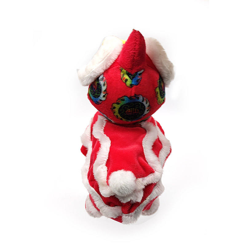 Custom Mascot Stuffed Plush Lion Dance Turkey Plush Toy Samples Make