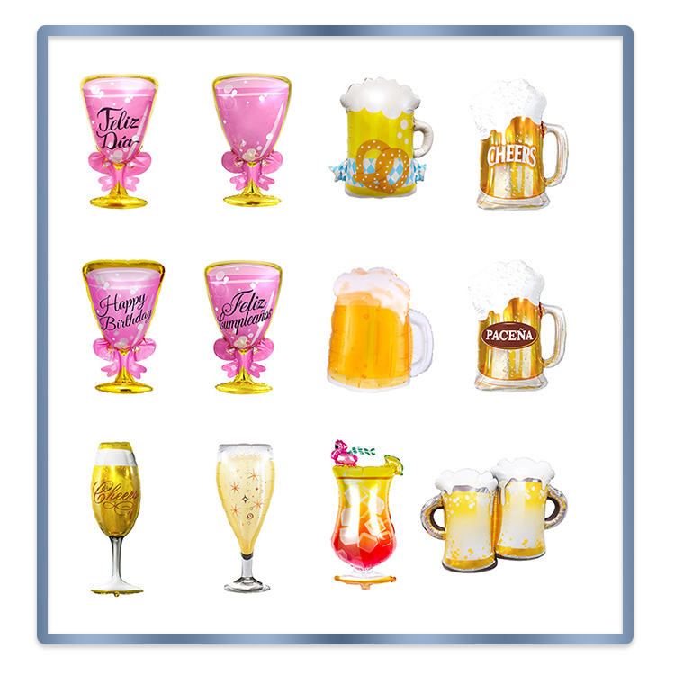 Drinks shape balloon