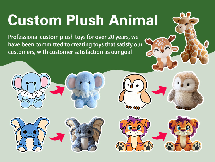 Custom Plush Toys Banner