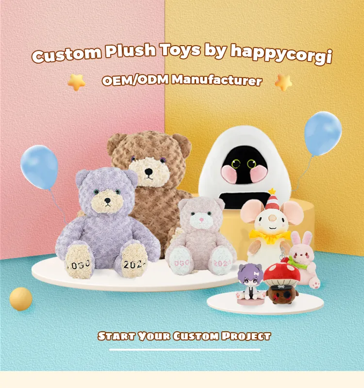 Custom Soft Plush Stuffed Animal Toys