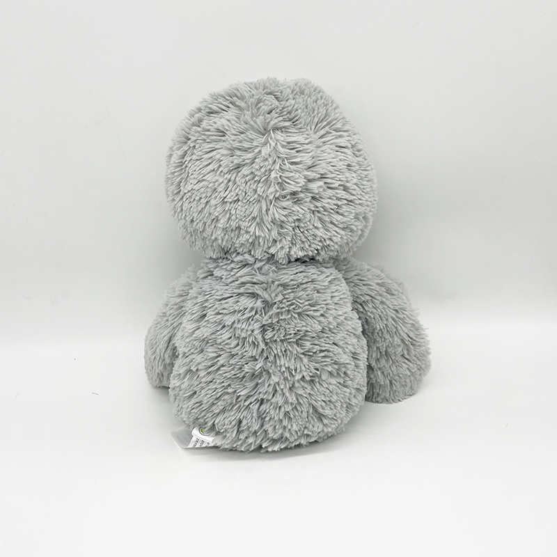 Dye Sublimation Huge Sloth with logo Custom Stuffed Animal Plush Giant Sloth Embroidery Custom Stuffed Animal