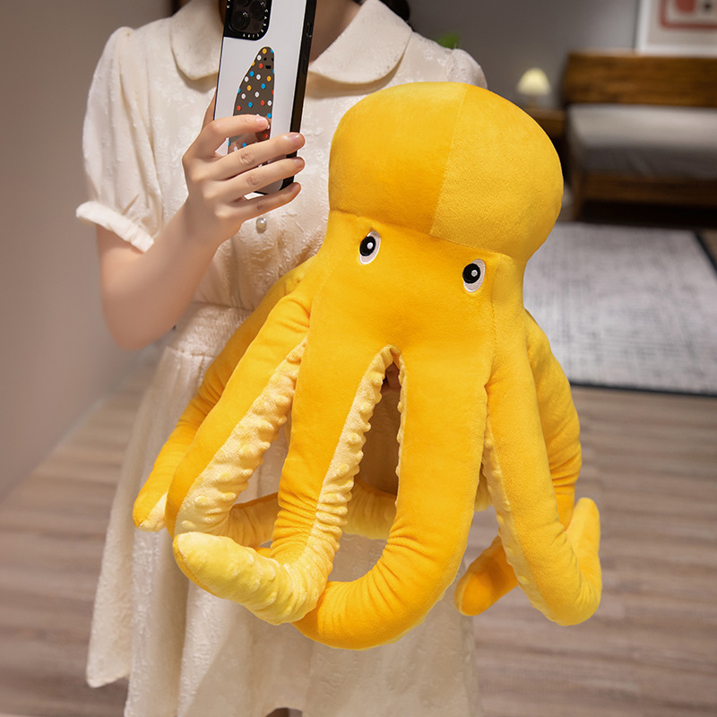 Wholesale Playful Giant Octopuses Stuffed Plush Toy ODM Children's Marine Animal Pillow Sofa Decoration for Boys Girls Gift