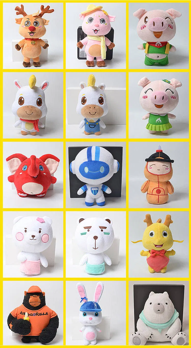 Hot Selling Custom Stuffed Dolls Character Derivative Soft Plush Toys Customized