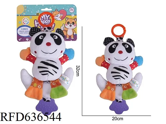 Hanging Rattle Plush Animal Musical Toys Newborn Baby Doll Toys